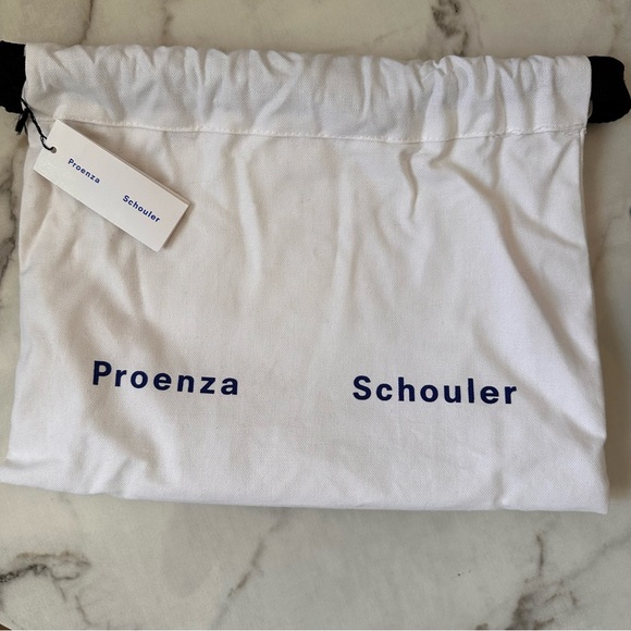 Proenza Schouler PS1 Mini Crossbody in Black Soft Suede - Picture 16 of 16